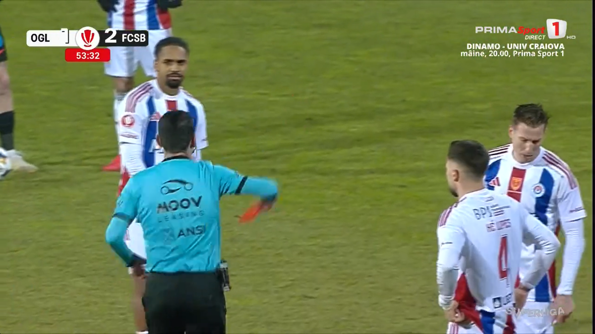 Diego Zivulic, eliminat în Oțelul - FCSB
