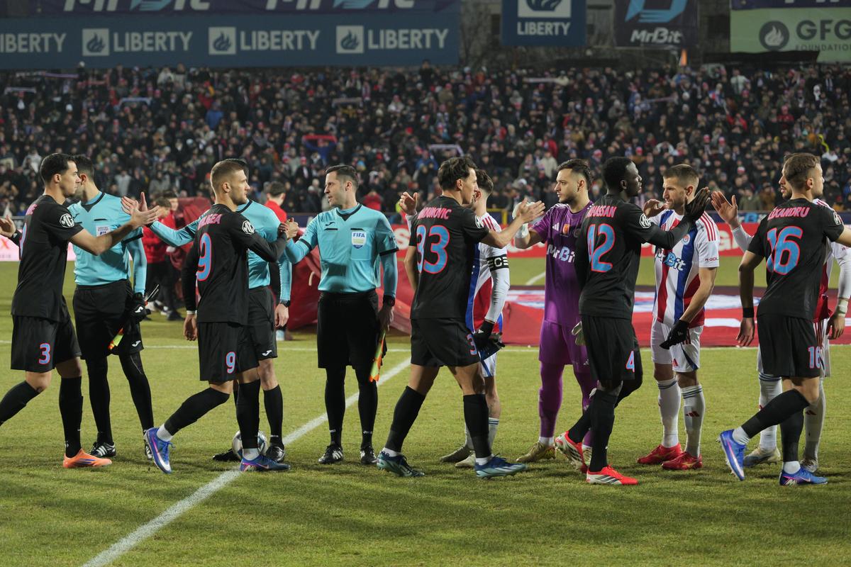Oțelul - FCSB, 8 februarie 2026