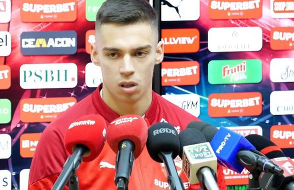 Cătălin Cîrjan, despre noul contract la Dinamo și meciul contra Craiovei: „Chiar vorbeam în vestiar...”