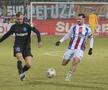 Mihai Lixandru vs Joao Lameira, în Oțelul - FCSB. Foto: Andrei Furnigă (GSP)