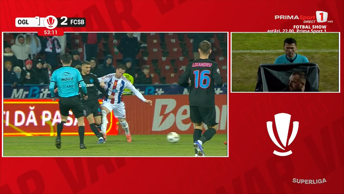 Diego Zivulic, eliminat în Oțelul - FCSB