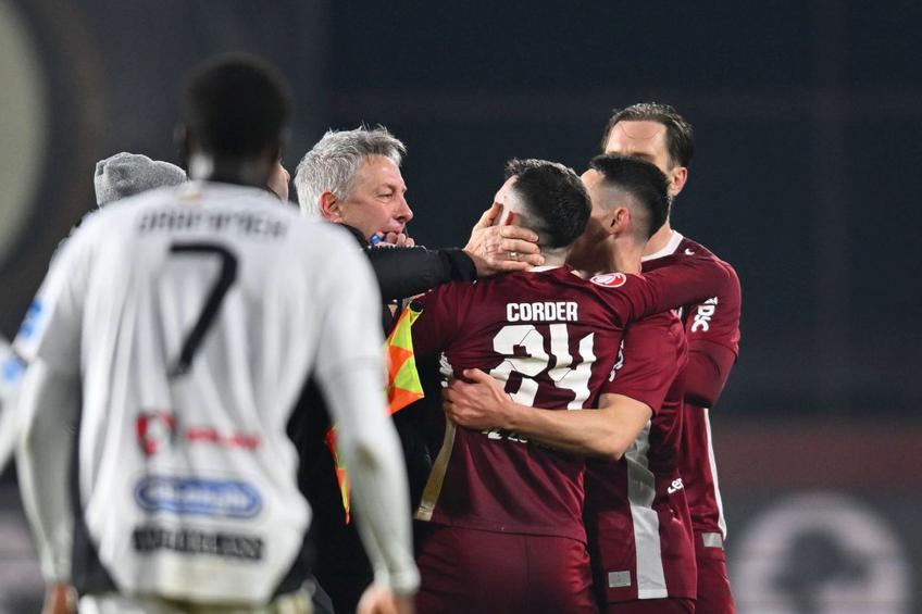 Cristiano Bergodi a încercat să-l lovească pe Andrei Cordea / Foto: Imago Images