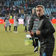 Mihai Lixandru, înainte de Oțelul - FCSB. Foto: Andrei Furnigă (GSP)