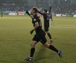 Darius Olaru, în Oțelul - FCSB. Foto: Andrei Furnigă (GSP)