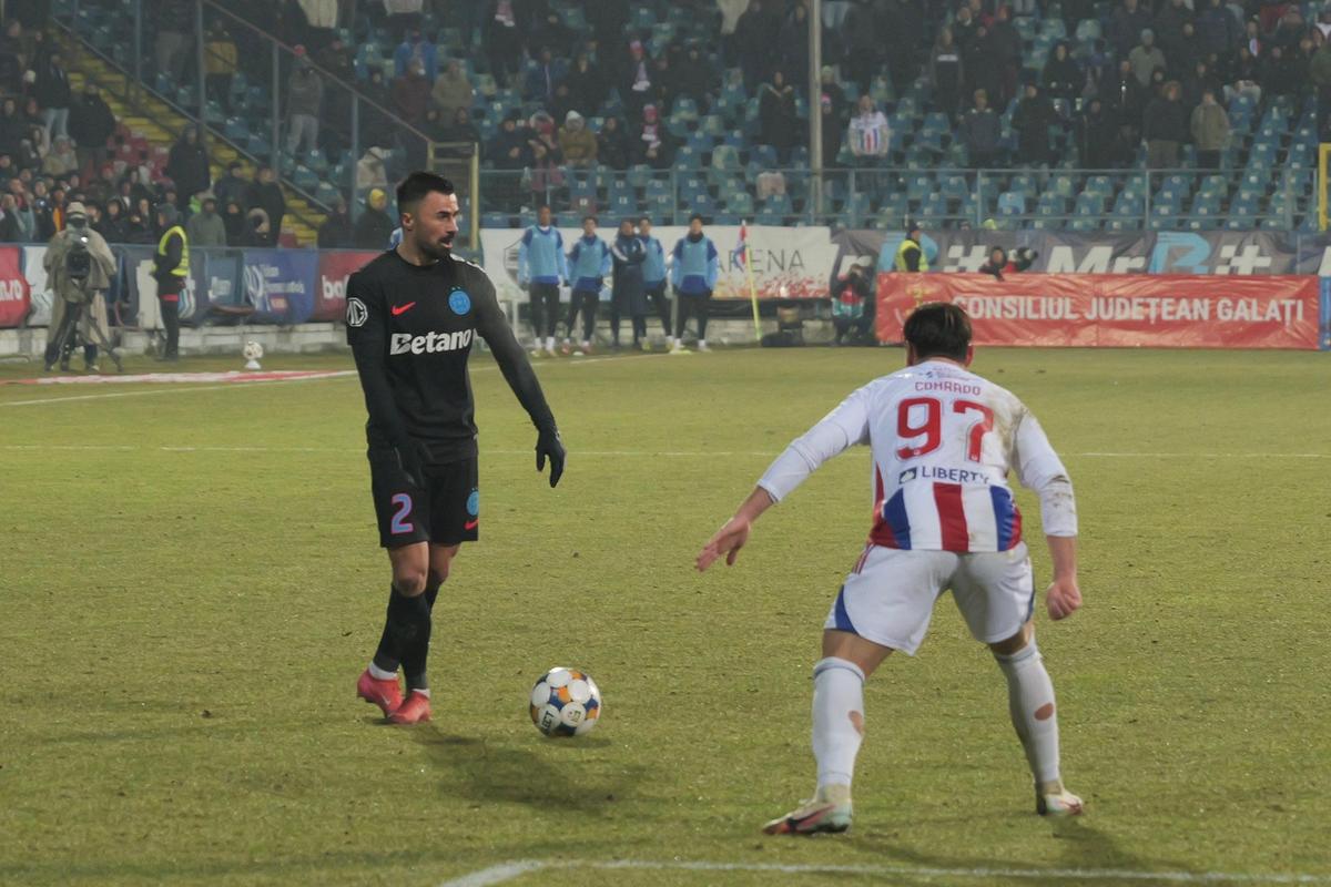 Oțelul - FCSB, 8 februarie 2026