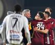 Bergodi, sărind să-l lovească pe Cordea // foto: Imago Images
