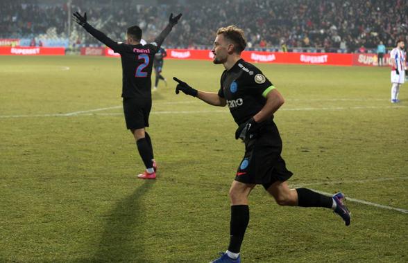 Darius Olaru, după Oțelul - FCSB: „A fost o singură echipă pe teren”
