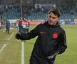Risto Radunovic, înainte de Oțelul - FCSB. Foto: Andrei Furnigă (GSP)