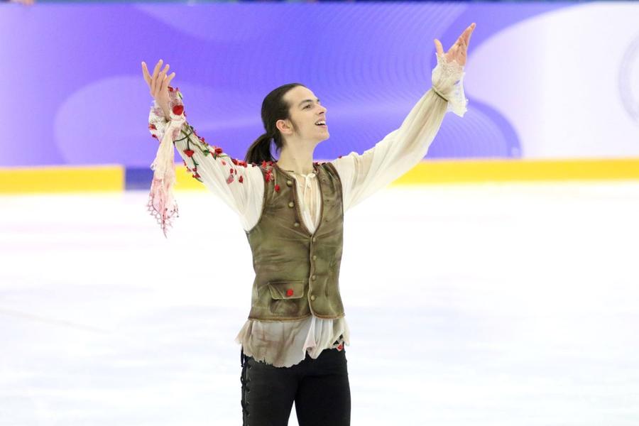 Petr Gumennik concurând la St. Petersburg în ianuarie 2026 Foto: Imago Images După Minioni, altă problemă cu muzica la Jocurile Olimpice de la Milano Cortina » Rusul Petr Gumennik a trecut la vals