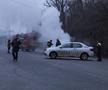 Incendiu la un kilometru de stadion înainte de Oțelul - FCSB