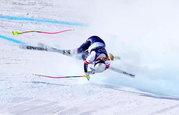 Analiza tehnică a căzăturii americancei Lindsey Vonn este fascinantă: avea airbag cu o „cutie neagră” în costum! Ce au remarcat specialiștii în zona căzăturii