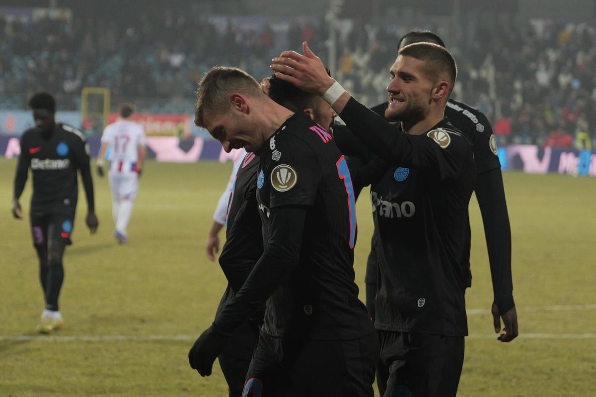 Oțelul - FCSB, 8 februarie 2026