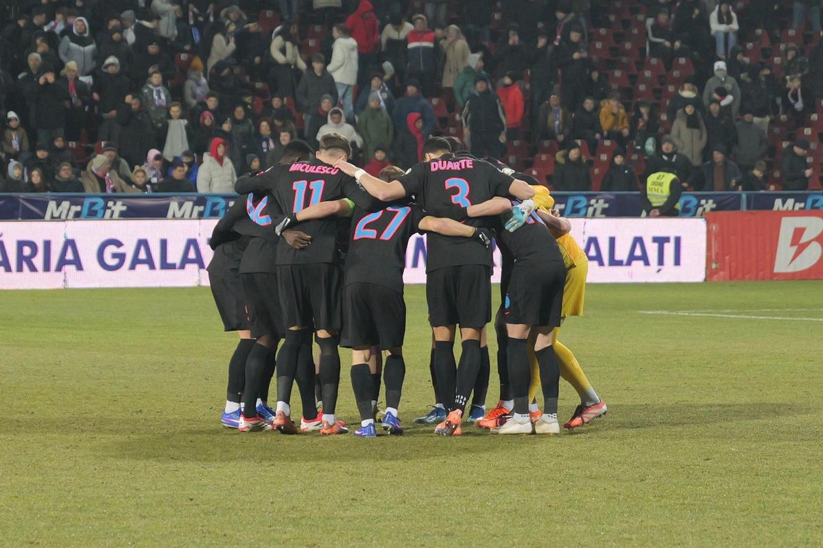 Cu Tănase de 10, FCSB a făcut scor la Galați cu Oțelul și se lansează în sprintul final pentru play-off! Clasamentul actualizat