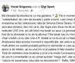 VIDEO Simona Țăranu, apărată de colegi, după ce l-a invocat pe Rafael Nadal în locul lui Raed Arafat, în direct, pe post: „Gafă de la oboseală”