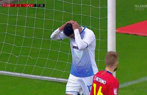 FCSB - CRAIOVA // FOTO Ocazie agonizantă a oltenilor: barele au oprit golul lui Baiaram