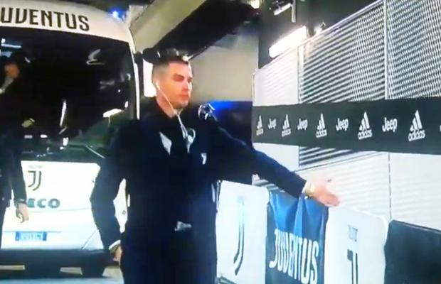 JUVENTUS - INTER 2-0 // VIDEO Cristiano Ronaldo, moment genial înaintea derby-ului Italiei! Cum a ironizat decizia de a se juca fără spectatori