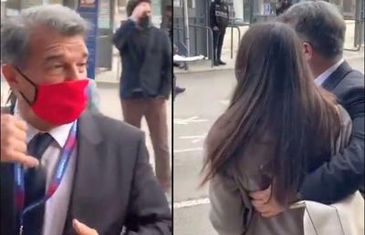 VIDEO Gluma neinspirată a lui Joan Laporta a cauzat un scandal în Spania: „Sună-mă când împlinești 18 ani!”