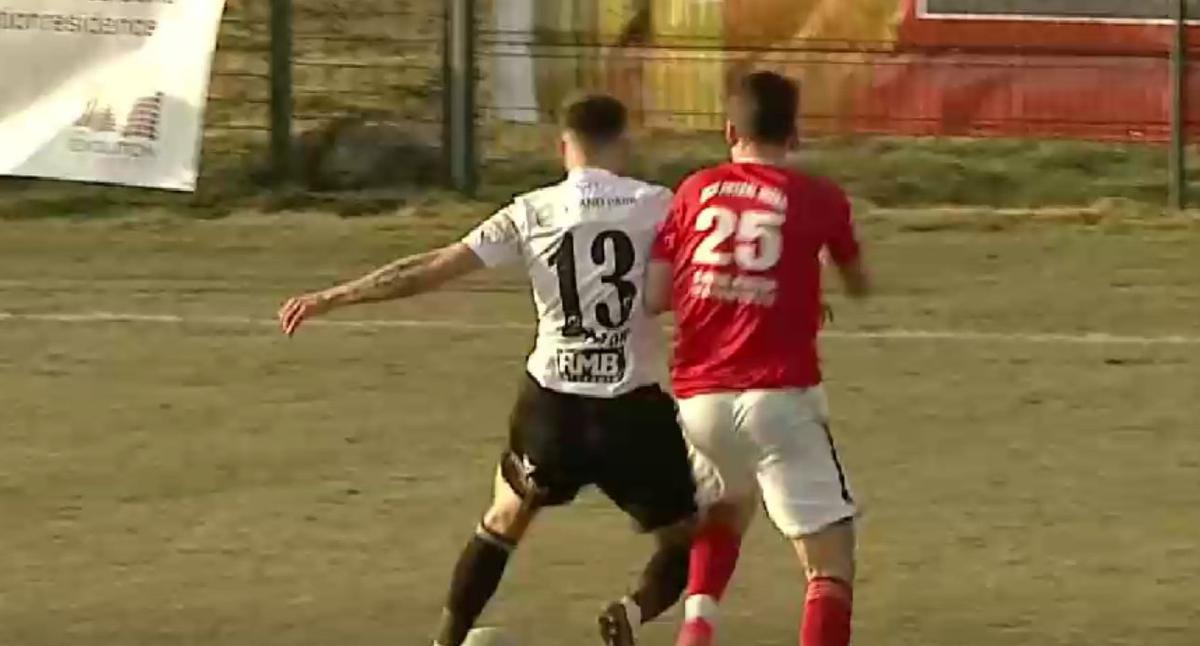 Penalty inventat în meciul COMUNA RECEA - U CLUJ 1-0