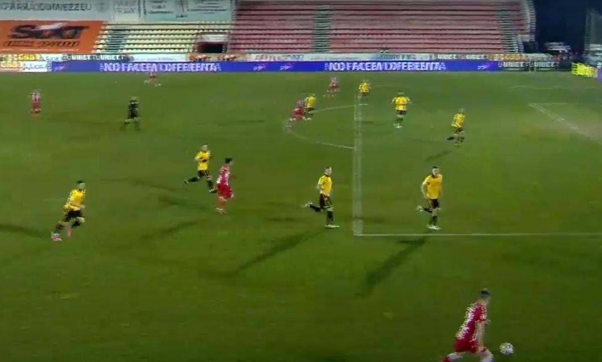 FOTO Supergol în FC Voluntari - Dinamo! Execuție splendidă reușită de Steliano Filip