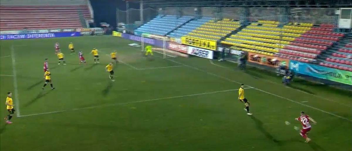FOTO Supergol în FC Voluntari - Dinamo! Execuție splendidă reușită de Steliano Filip