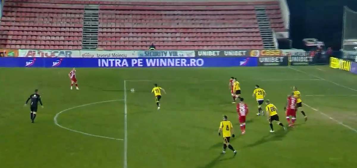 FOTO Supergol în FC Voluntari - Dinamo! Execuție splendidă reușită de Steliano Filip