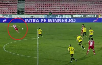 FOTO » Supergol în FC Voluntari - Dinamo! Execuție splendidă reușită de Steliano Filip