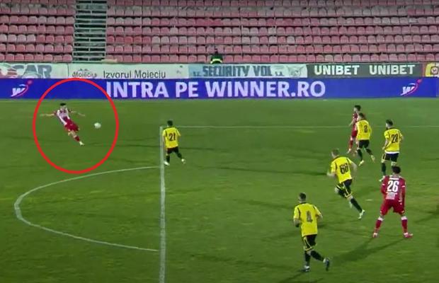 FOTO » Supergol în FC Voluntari - Dinamo! Execuție splendidă reușită de Steliano Filip