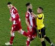 În minutul 60 al meciului FC Voluntari - Dinamo, la scorul de 1-1, Antoni Ivanov (25 de ani), mijlocașul central al ilfovenilor, a fost eliminat.
