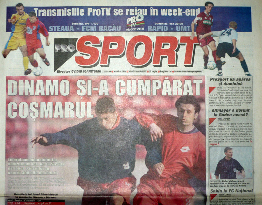 „Dinamo și-a cumpărat coșmarul”