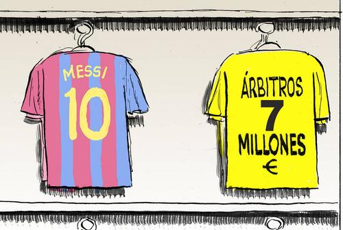 O caricatură din presa spaniolă, foto: Imago