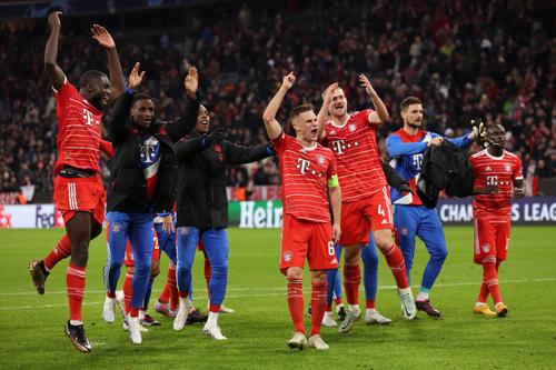 Bayern Munchen, AC Milan, Chelsea și Benfica sunt primele formații calificate în sferturile de finală din Liga Campionilor. Celelalte 4 locuri vor fi ocupante săptămâna viitoare.