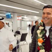 Cosmin Contra și tratamentul special primit din partea șeicilor / Sursă foto: Twitter@DAMAC_CLUB
