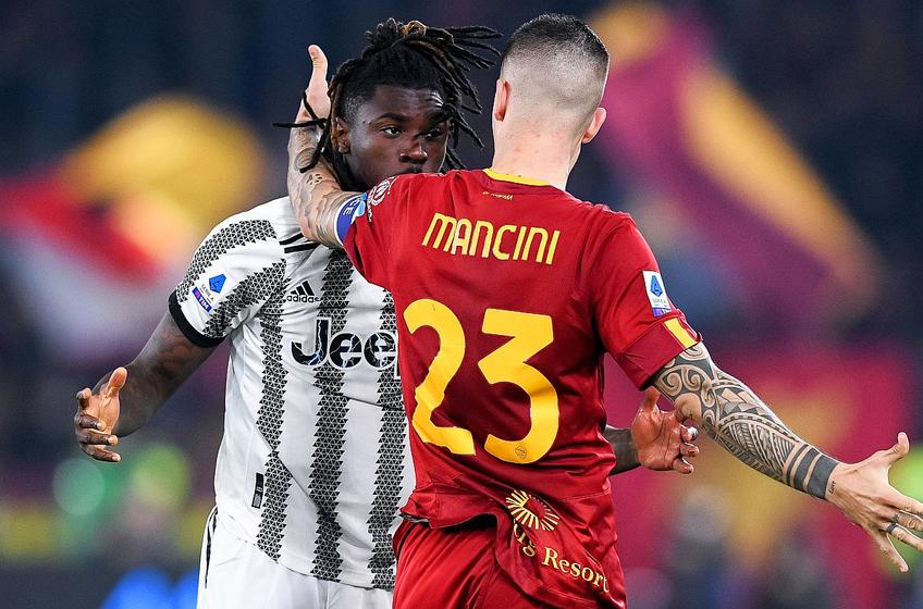 Moise Kean a văzut cartonașul roșu la doar 38 de secunde de când îl înlocuise pe Cuadrado / foto: Imago Images