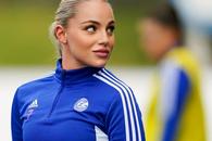 Cea mai frumoasă fotbalistă din lume s-a accidentat » Ana Maria Markovic a părăsit terenul în lacrimi