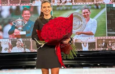 Ținuta purtată de Simona Halep la prima apariție la TV, după verdictul TAS. Numai rochia neagră e aproape 2.300 de euro