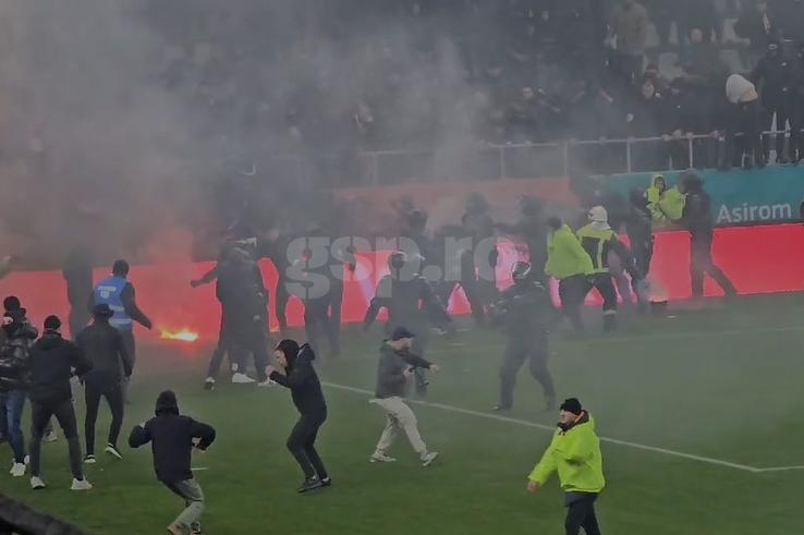 Scenele de război de la Dinamo - UTA