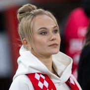 Angelina Melnikova  în 2023 la un meci de fotbal FOTO Imago Images