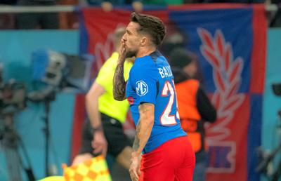 Alexandru Băluță, mesaj cu dedicație pentru Gigi Becali?! Ce a scris pe Internet după reușita din FCSB - Lyon