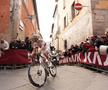 Tadej Pogacar pe străzile din Siena FOTO Imago Images