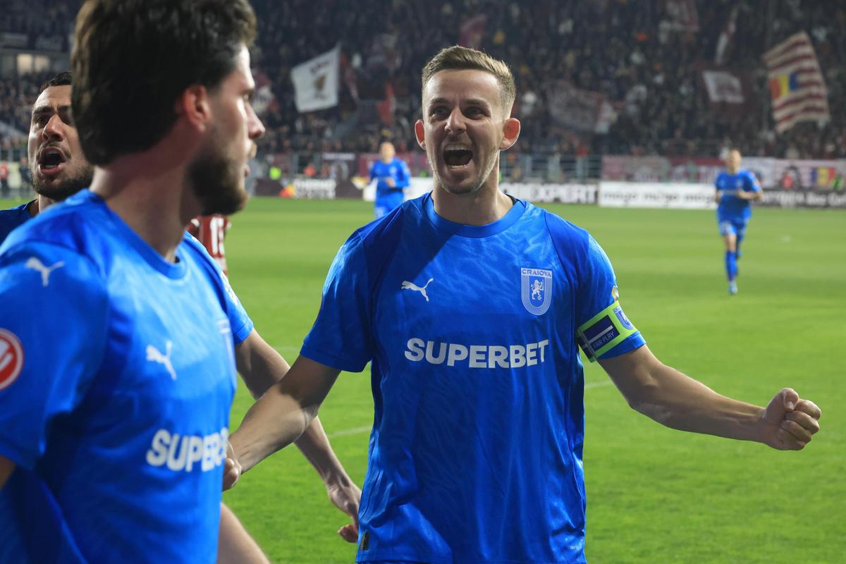 Trei pierderi grele pentru Craiova în prima etapă din play-off