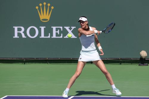 Sorana Cîrstea în acțiune la Indian Wells FOTO Imago Images