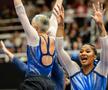 Ana Bărbosu, față în față cu Jordan Chiles // foto: Imago