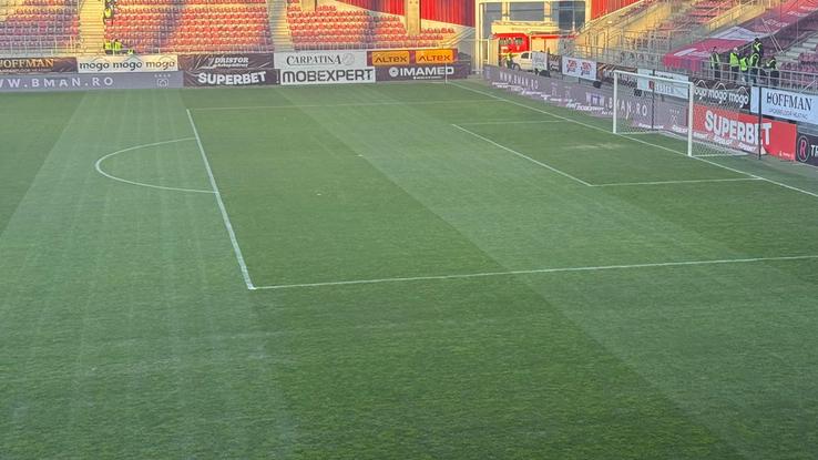 Stadionul Giulești, înainte de Rapid - Universitatea Craiova. Foto: Andrei Crăițoiu (GSP.RO)