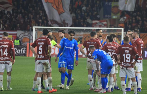 Rapid - Universitatea Craiova 1-1 » Derby-ul dezamăgirilor! Primele două echipe din Superliga au rămas datoare. Cu câte puncte intră în play-off