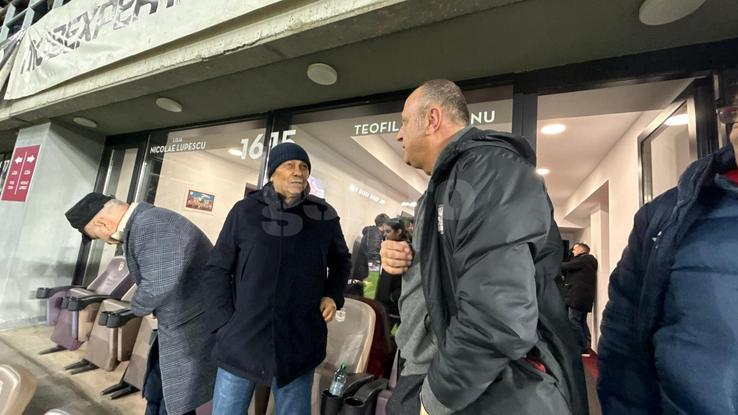 Mircea Lucescu, prima apariție în public după spitalizare // FOTO: Andrei Crăițoiu (GSP.ro)