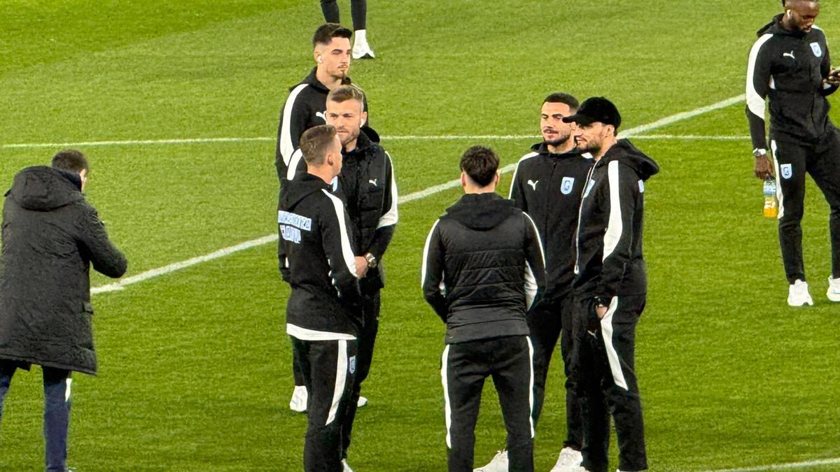 Rapid - Craiova, imagini de la nivelul gazonului, înaintea partidei