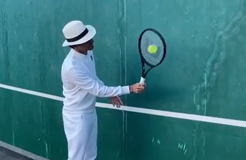 Roger Federer i-a provocat pe Lionel Messi, Cristiano Ronaldo, Rafael Nadal sau Zlatan Ibrahimovic, într-un nou challenge pe internet