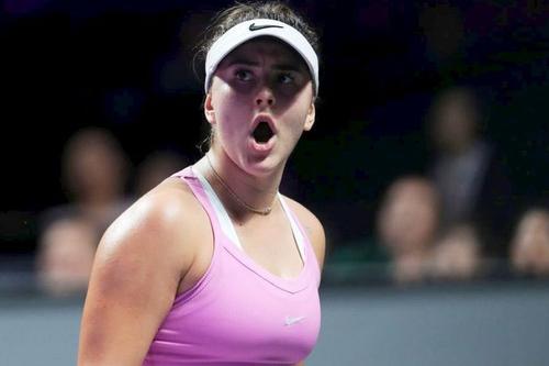 Bianca Andreescu. FOTO: Reuters