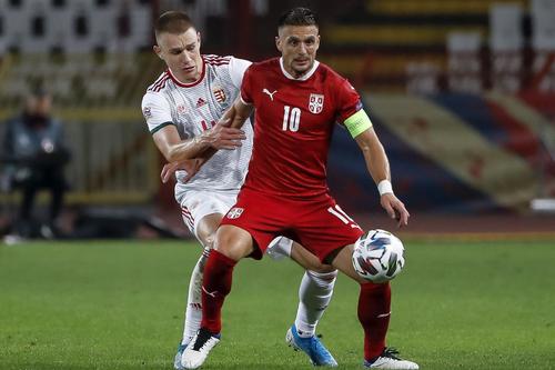 Attila Szalai, în duel cu Dusan Tadic // foto: Guliver/gettyimages