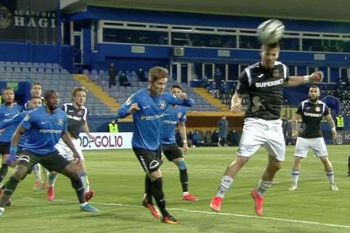 Viitorul - Poli Iași 1-2 // foto: captură Telekom Sport